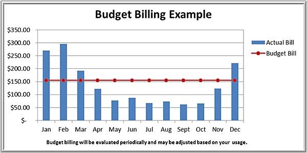 Budget Billing Graphic